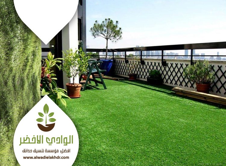 تركيب عشب صناعي بحي الربيع