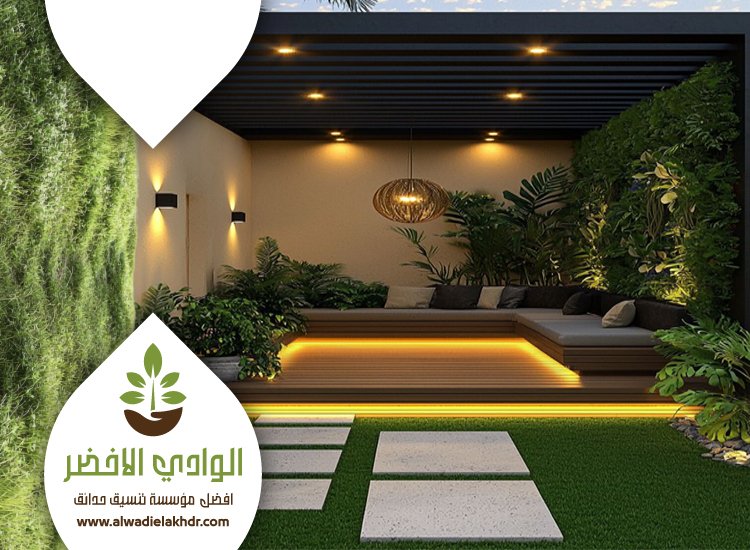 تركيب عشب صناعي