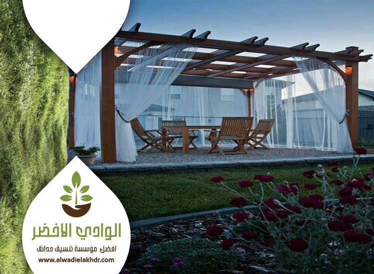 تركيب مظلات خشبية بالرياض