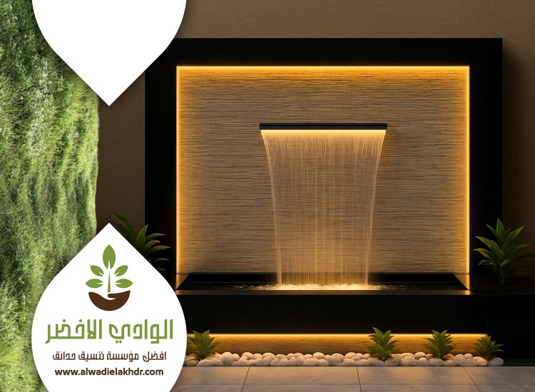 تصميم شلالات بالرياض