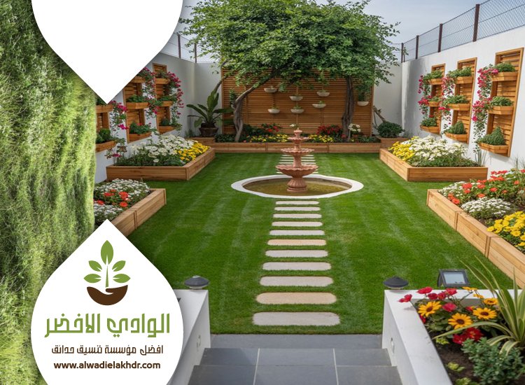 تصميم حدائق غرب الرياض