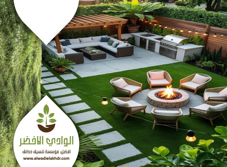 تصميم حدائق شمال الرياض