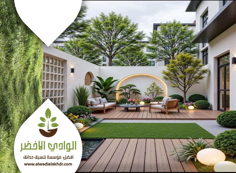 تنسيق حدائق منزلية بالرياض