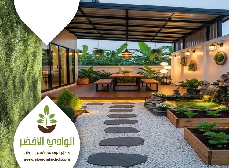 تنسيق حدائق فلل بالرياض