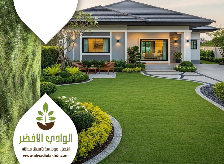 تنسيق حدائق فلل بالرياض