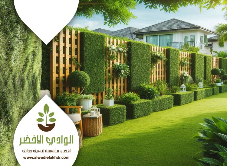 تركيب عشب جداري شمال الرياض